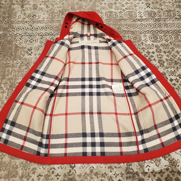 Burberry Brit Minstead Wool Hooded Toggle Duffle Coat 4 - Picture 7 of 10